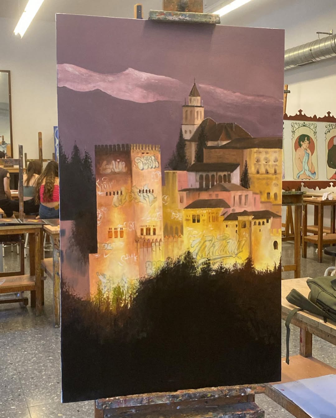 Óleo sobre Lienzo 1.5mx1m